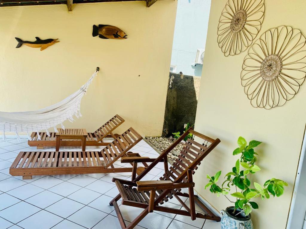 Casa Duplex Beira Mar Com Caseiro De Cortesia Em Maceio Zewnętrze zdjęcie